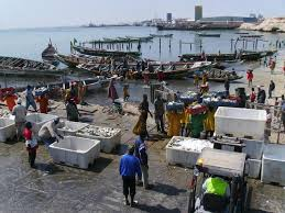 Le quai de débarquement de la pêche artisanale de Nouadhibou. Crédit photo : anonyme