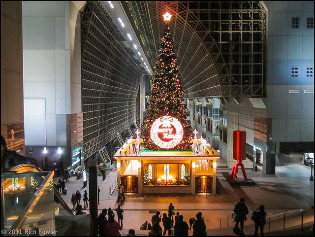 Xmas Decorations, Kyoto Station
