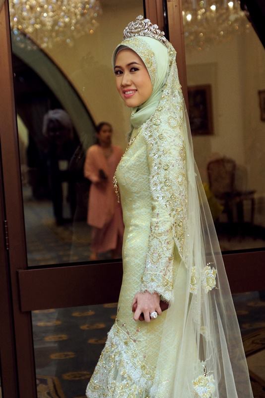 Gambar Perkahwinan Diraja Tengku Amalin Aishah Putri & Pengiran Muda Abdul Qawi
