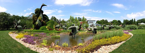 "A True Story" - Shanghai's submission to the living Plant sculptures at Montreal Botanical Gardens