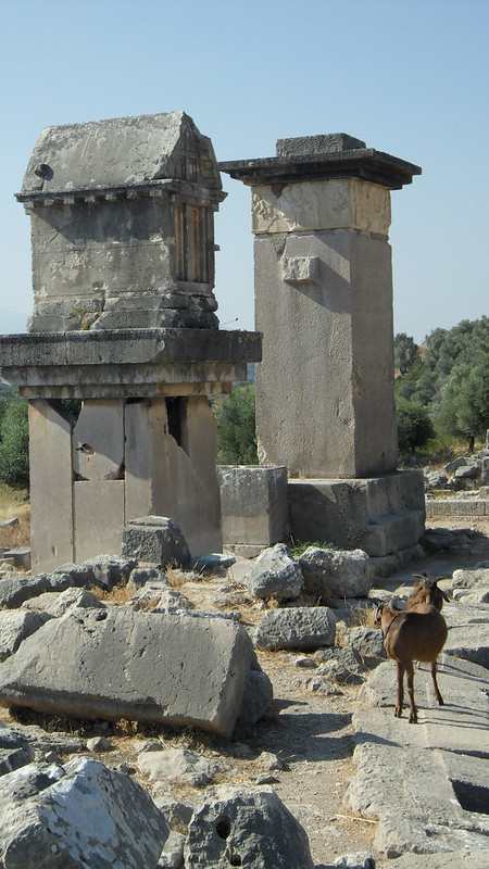 Ruinas de Xanthos-Lethon, en Turquía.