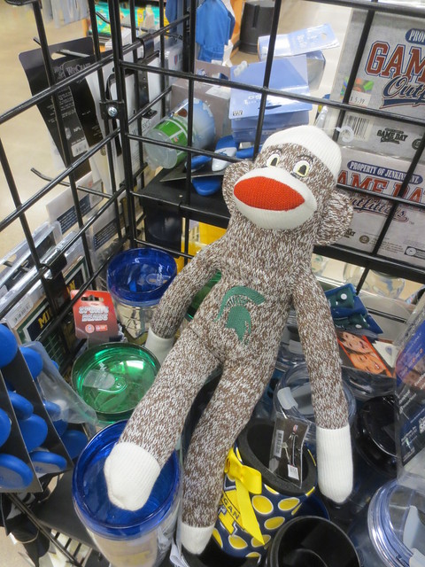 Sock monkey I did not buy