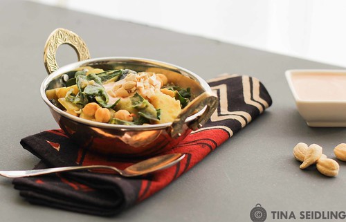 Mangold Kichererbsen Curry by Lunchforone