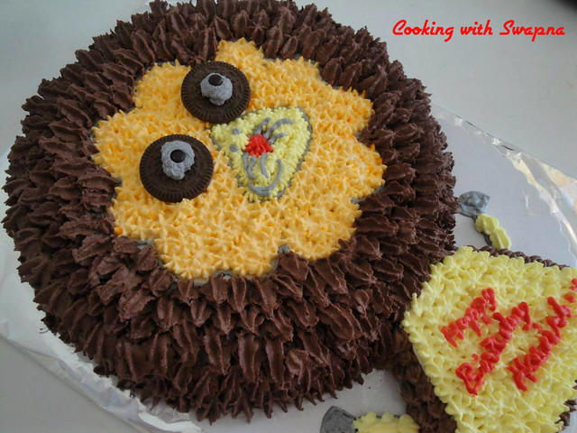 lion cake 2