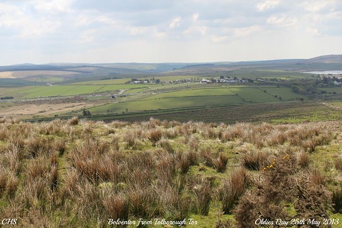 Bolventor from Tolborough Tor by Stocker Images