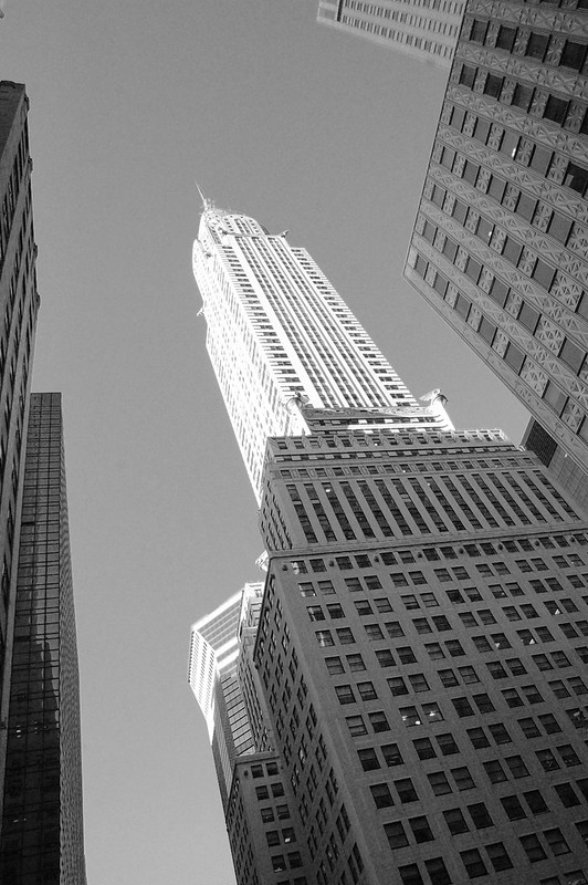 a calamity on the way to the chrysler building. II.