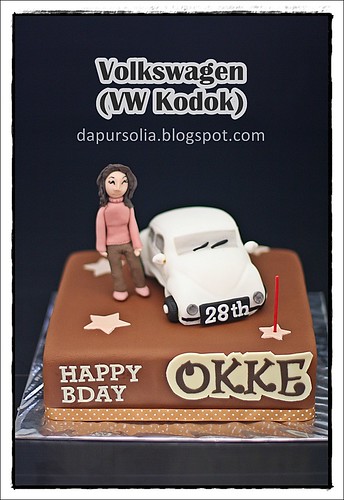 Volkswagen (VW Kodok) Cake for Okke