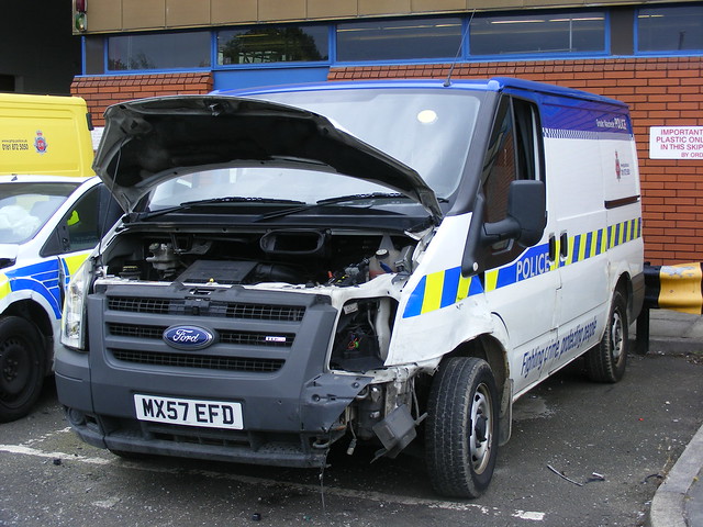1506 GMP Greater Manchester Police Ford Transit MX57 EFD