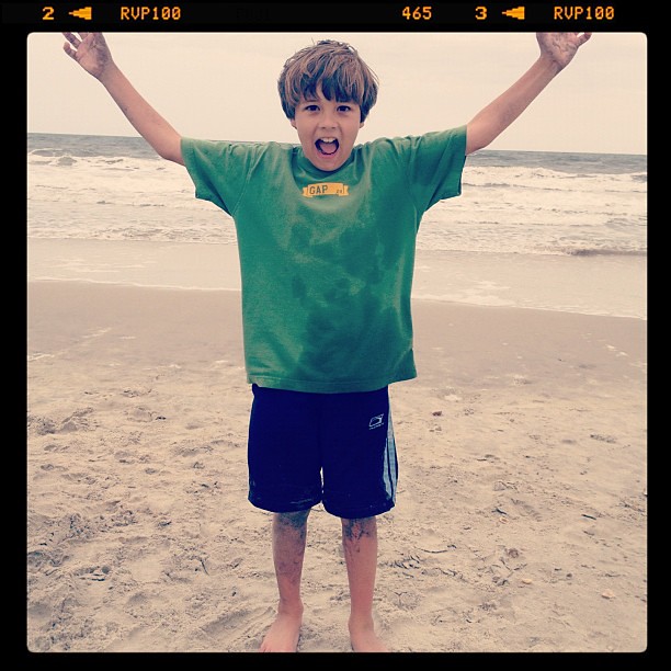 I love having a kid that loves the beach as much as I do