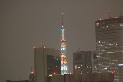 Night Tokyo Tower illumination EOS 70D ISO 400