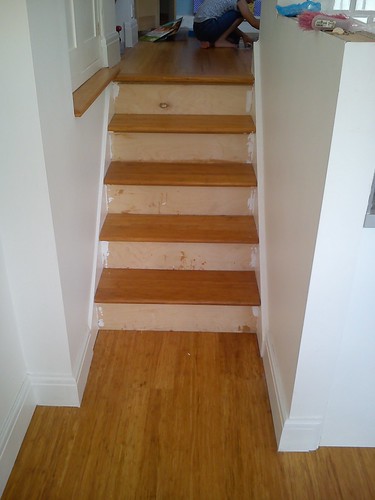 New stairs - before