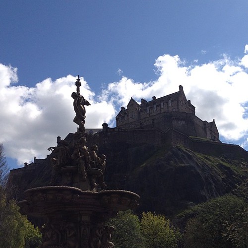 Lovely day to be in Edinburgh.