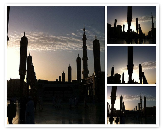 Sunrise at Masjid Nabawi