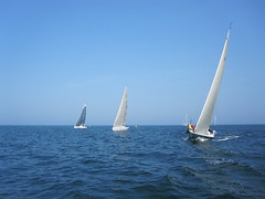 Block Island Race Week - View from the Rail