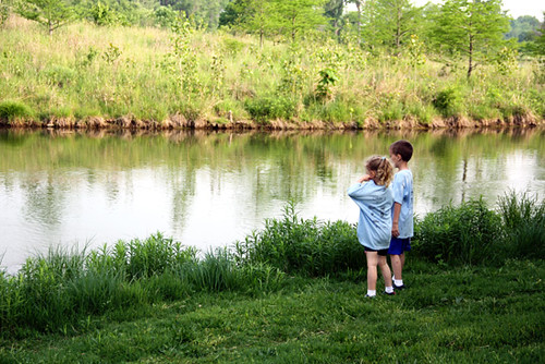 Kids-by-water
