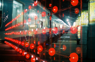 Sài Gòn train station into purebeauty lanterns