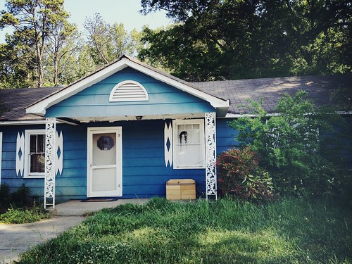 Little blue house