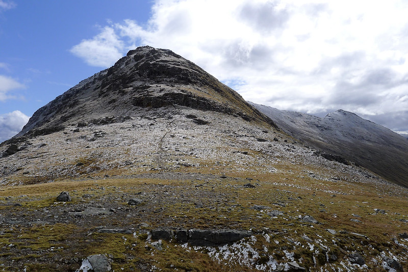 The west ridge of Sgurr
Choinnich
