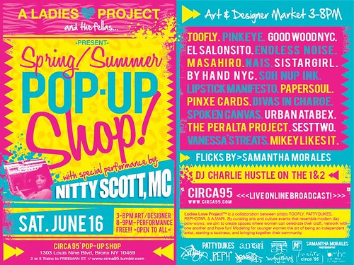 Ladies Love Project Spring/Summer Pop-Up Shop June 16th by VLNSNYC