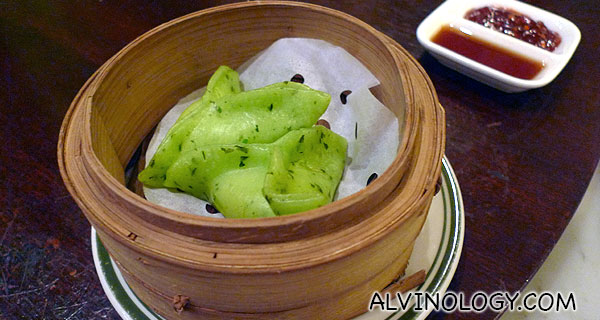Green dumpling 