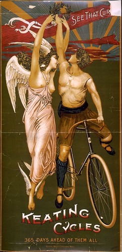 Keating Cycles poster, 1890s