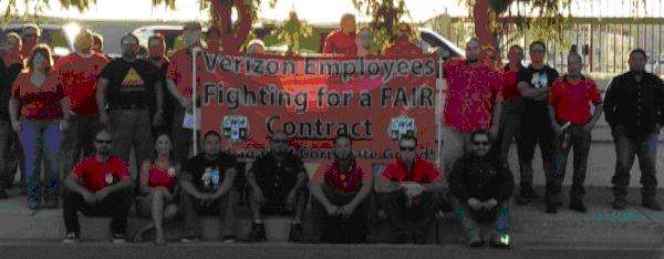 Verizon Employees Fighting for a Fair Contract