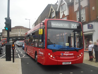 Stagecoach 36563 on Route 256, Hornchurch