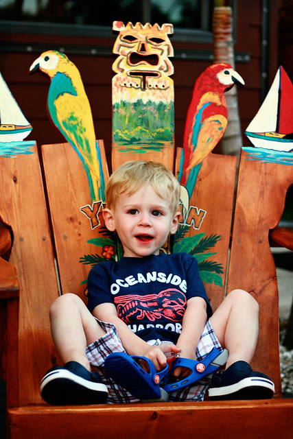 brooks in chair