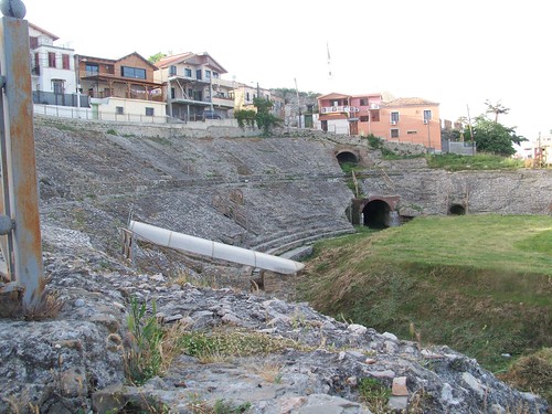 Amphithéâtre romain à Durrës, ALBANIE