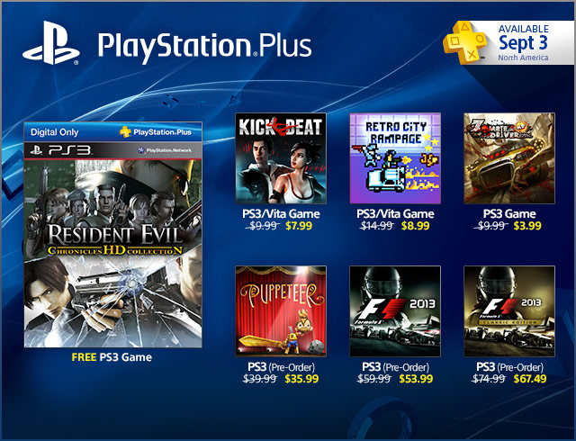 PlayStation Store Update 9-3-2013