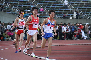 男子5000m3組