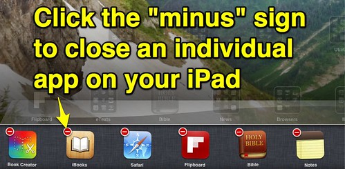 Close an App on your iPad