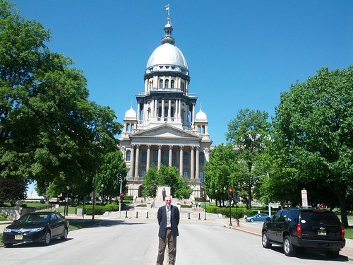 Justin in Illinois State Capitol