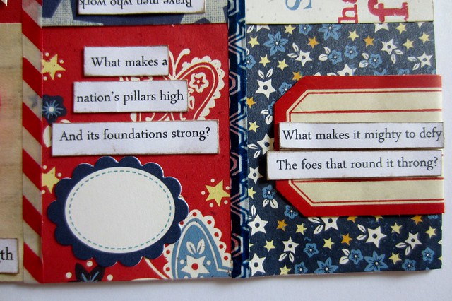 Red, White, & Blue Tiny Book 5