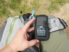 GPS Display from Mount Sneffels Hike