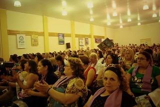 Cerca de 600 mulheres participaram do encontro em Porto Alegre. FOTO COMUNICA