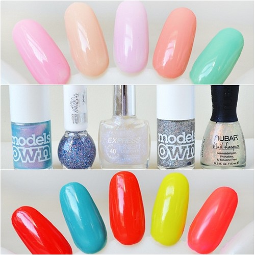 Spring Nail Polish Picks - Pastels, Brights and Glitter! | Makeup Savvy -  makeup and beauty blog