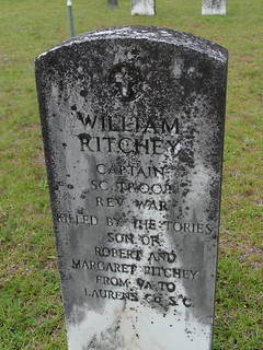 William Ritchey "Killed by the Tories"