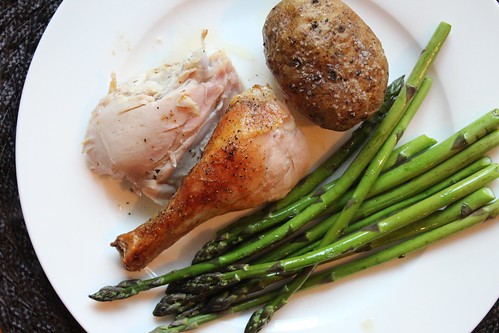 Simple chicken dinner | coppertopkitchen.blogspot.com