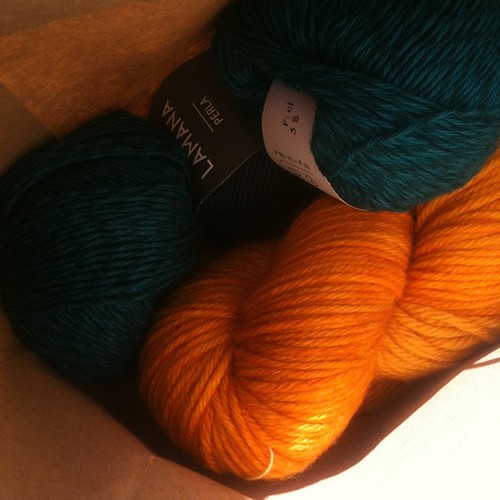 I might have bought some yarn this morning...