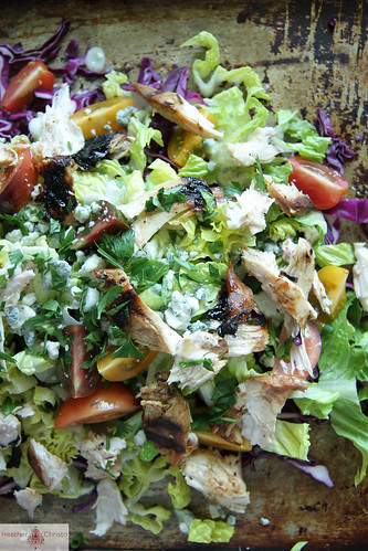 BBQ Chicken Chop Salad