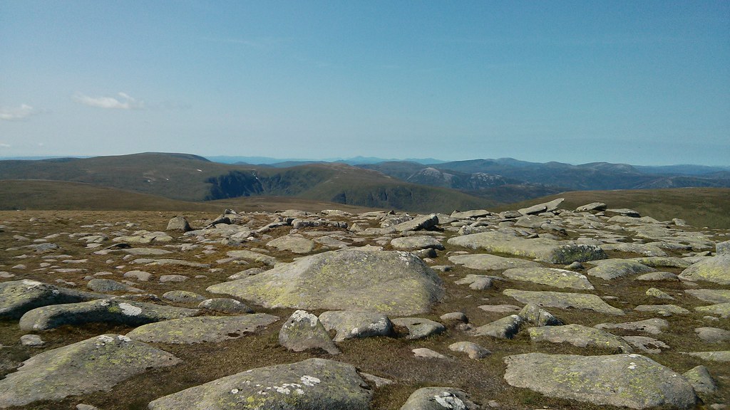 Looking across the White Mounth