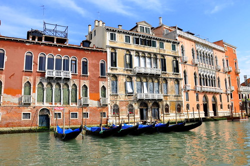 Houses along the Grand Canal