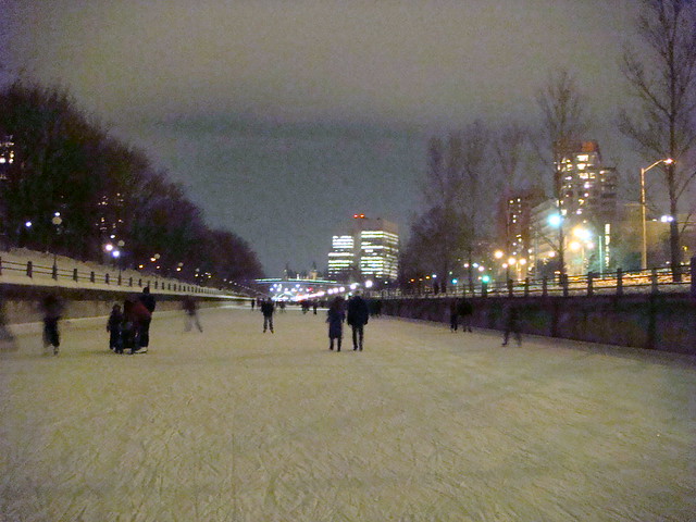 Rideau Canal at Night - 1