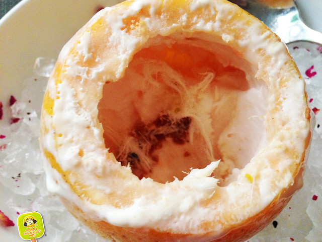 boulud sud - grapefruit givre inside