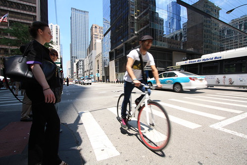 Bikes and Roads in Chicago