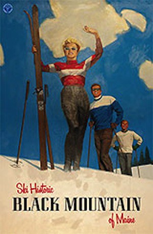 Black Mt of Maine poster