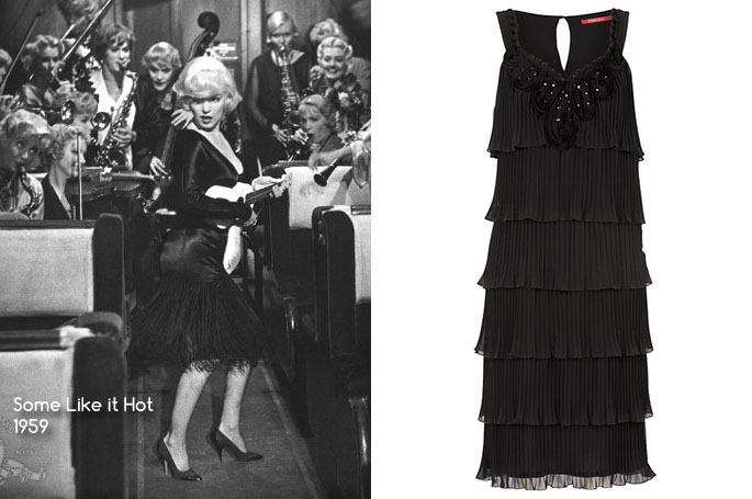Some Like It Hot - Jacques Vert Beaded Dress, Black