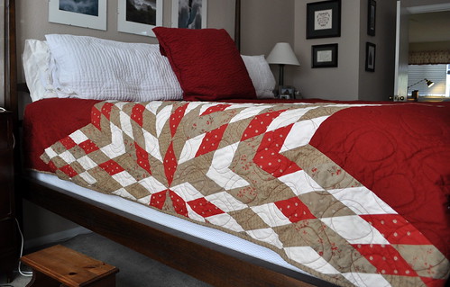 Cropped Lone Star Quilt