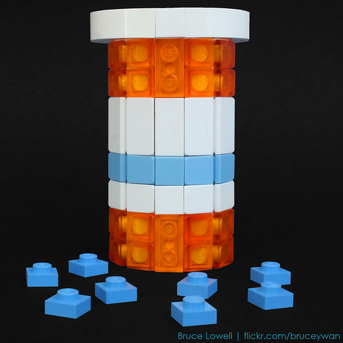 LEGO Pill Bottle